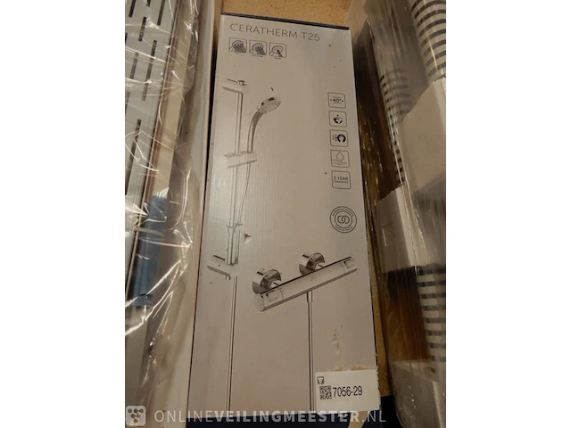 Doucheset ideal standard , ceratherm t25, chroom - afbeelding 1 van  4