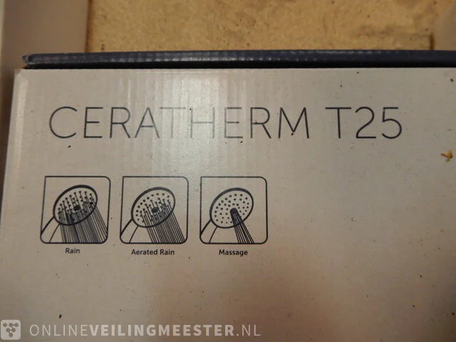 Doucheset ideal standard , ceratherm t25, chroom - afbeelding 4 van  4
