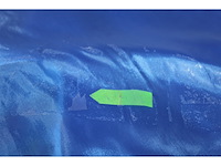 Douchetent omkleedtent wc tent toilettent camping blauw - afbeelding 2 van  2