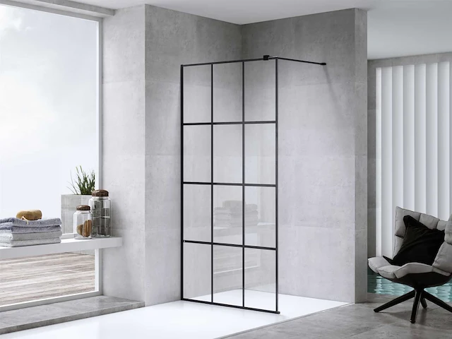 Douchewand 100cm - afbeelding 1 van  9