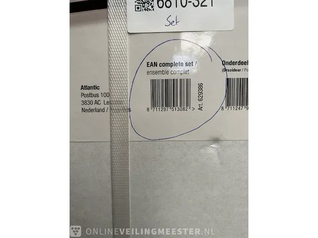 Douchewand en -deur 90x90x190cm atlantic, roan, zwart - afbeelding 7 van  7