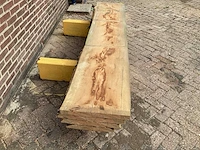 Douglas - 2018 gezaagd 210 x 520 x 2520 mm - schaaldeel (4x) - afbeelding 4 van  6