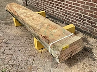 Douglas - 2018 gezaagd 270 x 500 x 2620 mm - schaaldeel (5x) - afbeelding 1 van  6