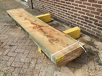 Douglas - 2019 gezaagd 290 x 500 x 1540 mm - schaaldeel (4x) - afbeelding 1 van  6