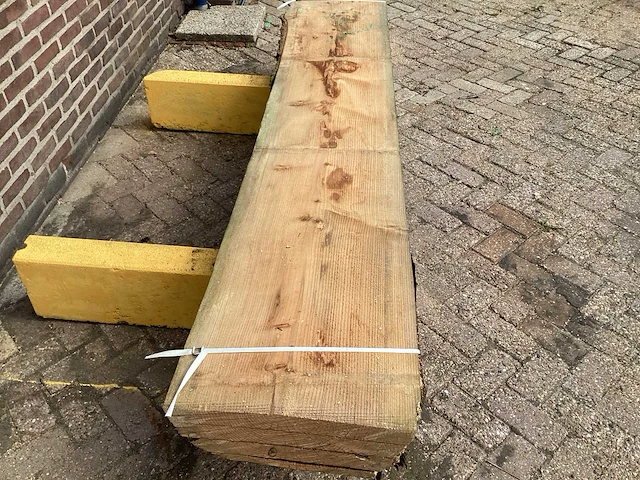 Douglas - 2019 gezaagd 290 x 500 x 1540 mm - schaaldeel (4x) - afbeelding 4 van  6