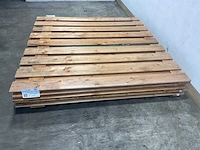 Douglas 19-planks tuinscherm 180x180 cm (5x) - afbeelding 3 van  4