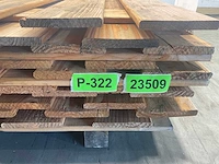 Douglas 19-planks tuinscherm 180x180 cm (5x) - afbeelding 4 van  4