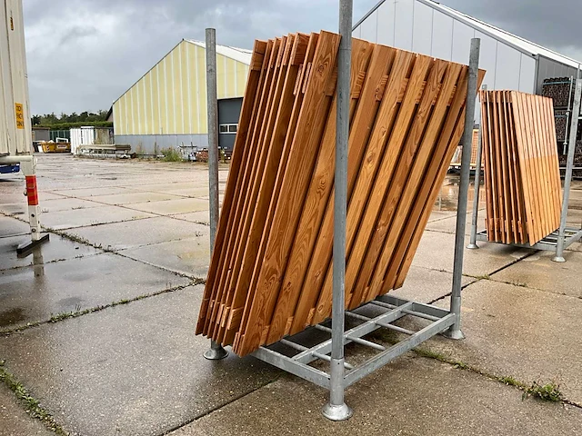 Douglas 19 planks tuinscherm (8x) - afbeelding 3 van  5