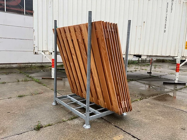Douglas 19 planks tuinscherm (8x) - afbeelding 4 van  5