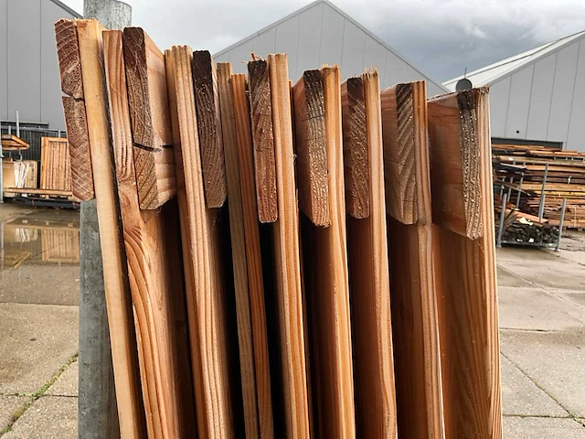 Douglas 21 planks tuinscherm (8x) - afbeelding 5 van  5