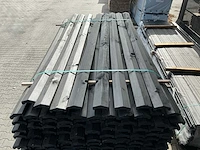 Douglas afdeklatten zwart gecoat 1800x85x35mm (107x) - afbeelding 1 van  3
