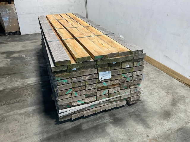 Douglas balk 300x15x5 cm (90x) - afbeelding 2 van  5