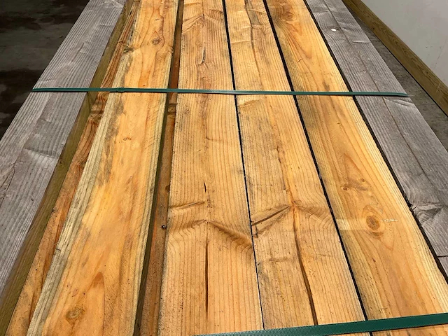 Douglas balk 300x15x5 cm (90x) - afbeelding 3 van  5