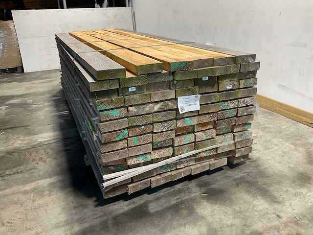 Douglas balk 300x15x5 cm (90x) - afbeelding 4 van  5