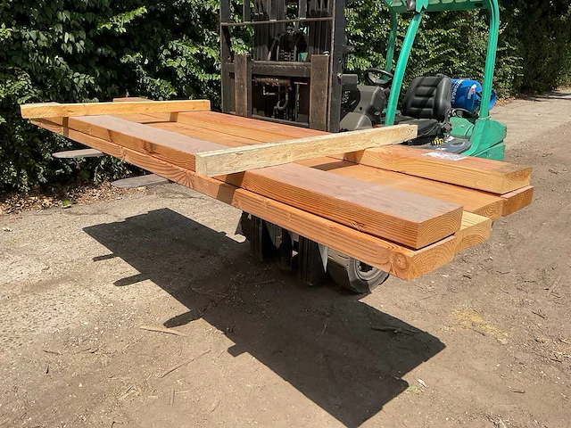 Douglas balk 330x21x7 cm (6x) - afbeelding 1 van  4