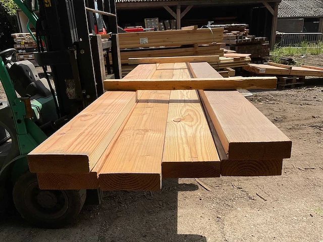 Douglas balk 330x21x7 cm (6x) - afbeelding 3 van  4