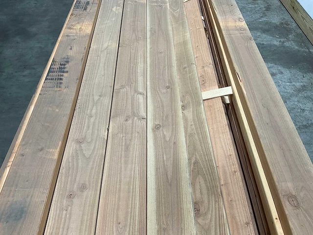 Douglas balk 350x15,5x5,3 cm (40x) - afbeelding 4 van  7