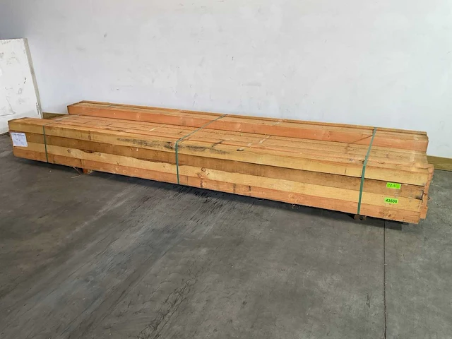 Douglas balk 400x10x10 cm (18x) - afbeelding 1 van  5