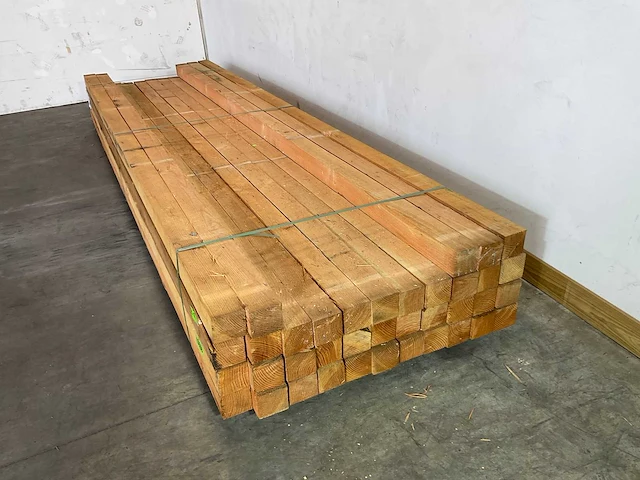 Douglas balk 400x10x10 cm (18x) - afbeelding 2 van  5
