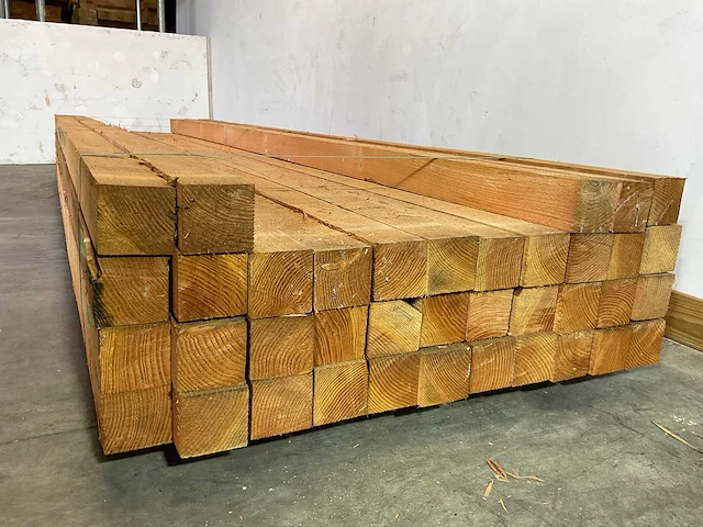 Douglas balk 400x10x10 cm (18x) - afbeelding 4 van  5