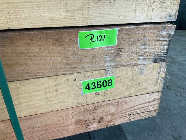 Douglas balk 400x10x10 cm (18x) - afbeelding 5 van  5