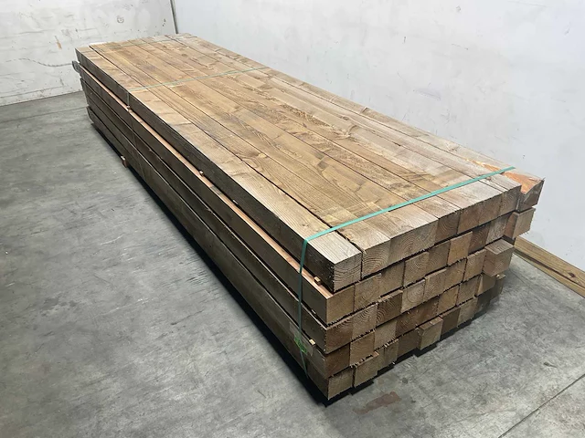 Douglas balk 400x12x12 cm (14x) - afbeelding 1 van  7