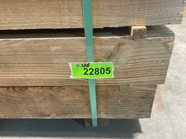 Douglas balk 400x12x12 cm (14x) - afbeelding 7 van  7