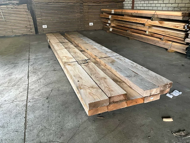 Douglas balk 400x20x7 cm (9x) - afbeelding 2 van  4