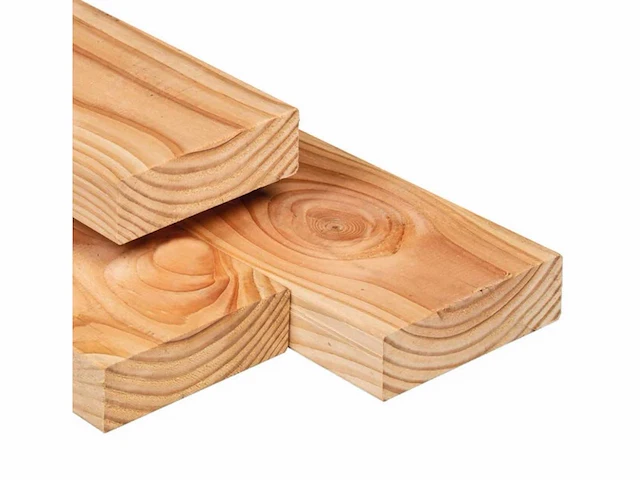 Douglas balk 400x21x6,5 cm (2x) - afbeelding 1 van  4