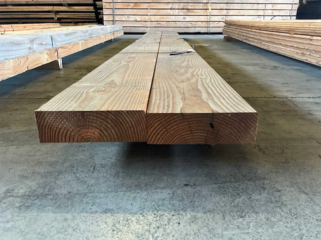 Douglas balk 400x21x6,5 cm (2x) - afbeelding 2 van  4