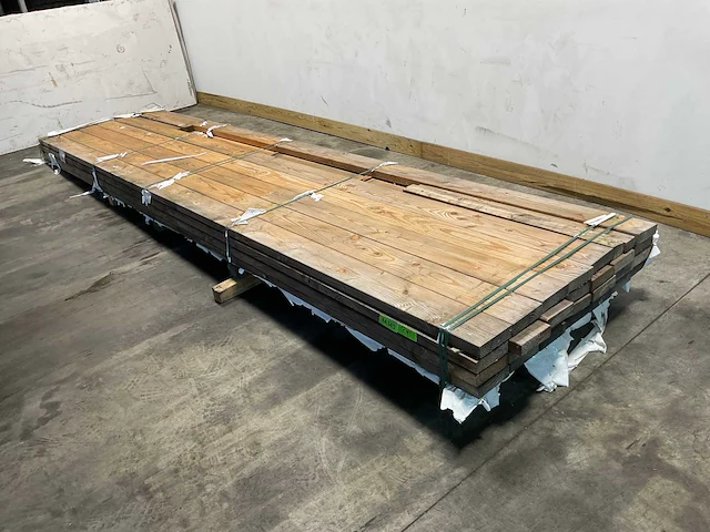 Douglas balk 500x16x4,5 cm (28x) - afbeelding 1 van  5