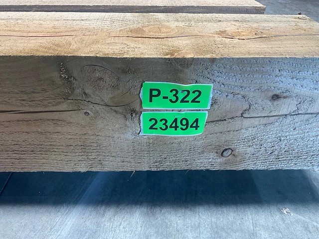 Douglas balk 500x20x20 cm (4x) - afbeelding 5 van  5