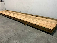 Douglas balk 600x19,5x7,5 cm (10x) - afbeelding 3 van  5