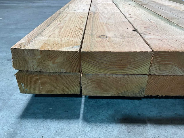 Douglas balk 600x19,5x7,5 cm (10x) - afbeelding 4 van  5