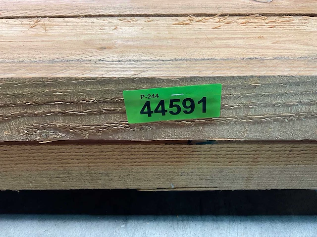 Douglas balk 600x19,5x7,5 cm (10x) - afbeelding 5 van  5