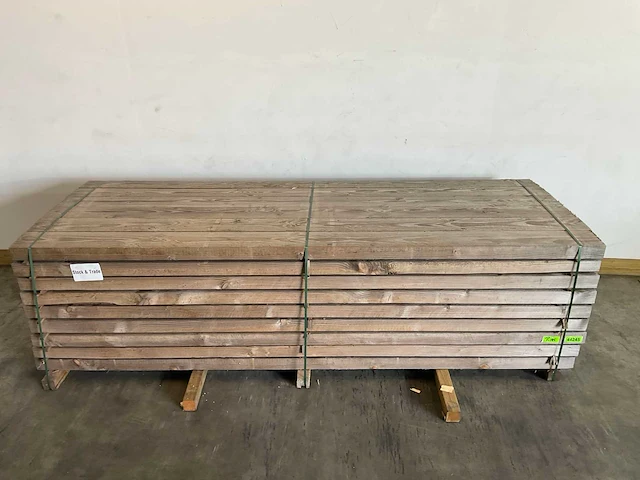Douglas balk fijnbezaagd 300x17x7,5 cm (54x) - afbeelding 1 van  6