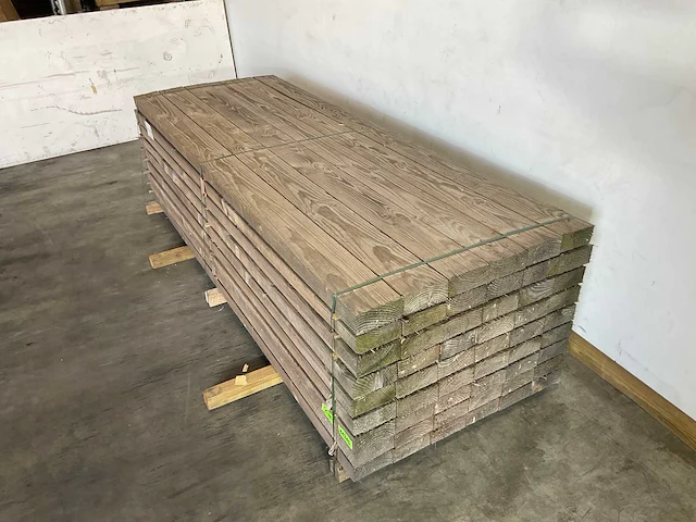 Douglas balk fijnbezaagd 300x17x7,5 cm (54x) - afbeelding 4 van  6