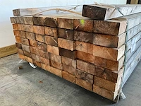 Douglas balk fijnbezaagd 400x 14,5x6,5 cm (58x) - afbeelding 3 van  5