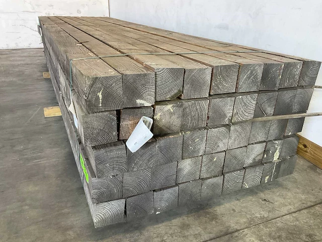 Douglas balk fijnbezaagd 400x12x12 cm (45x) - afbeelding 5 van  6