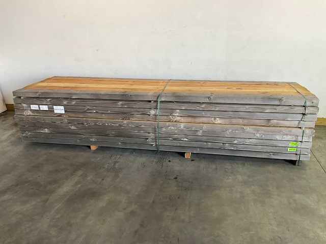 Douglas balk fijnbezaagd 400x17x7,5 cm (54x) - afbeelding 1 van  6