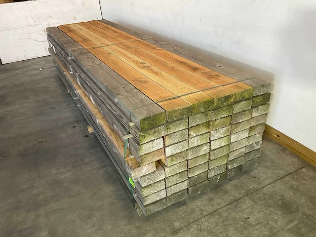 Douglas balk fijnbezaagd 400x17x7,5 cm (54x) - afbeelding 5 van  6