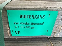 Douglas balk fijnbezaagd 600x12x12 cm (42x) - afbeelding 5 van  6