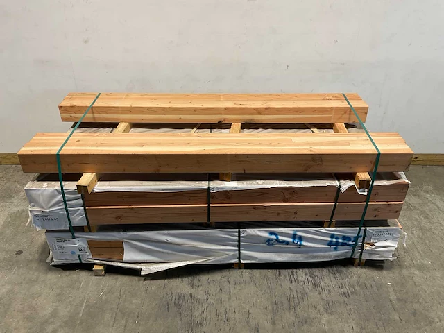 Douglas balk gedroogd duo-gelijmd 240x14x14 cm (15x) - afbeelding 2 van  8