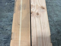 Douglas balk gedroogd duo-gelijmd 400x14x14 cm (2x) - afbeelding 3 van  6