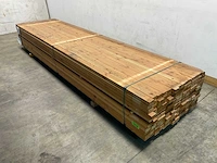Douglas balk geschaafd 400x7x4,5 cm (128x) - afbeelding 1 van  7