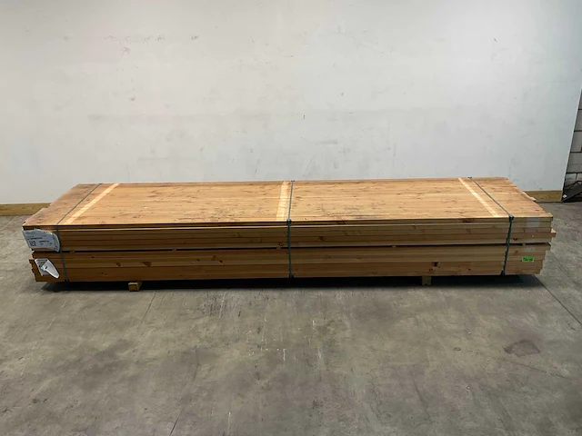 Douglas balk geschaafd 400x7x4,5 cm (128x) - afbeelding 2 van  7