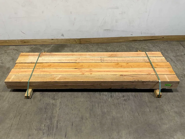 Douglas balk ruw 250x14,5x14,5 cm (5x) - afbeelding 2 van  7