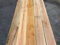 Douglas balk ruw 250x14,5x14,5 cm (5x) - afbeelding 4 van  7