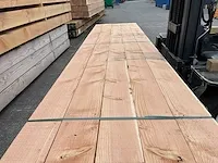 Douglas balken fijnbezaagd 150x150mm, lengte 250cm (14x) - afbeelding 1 van  3