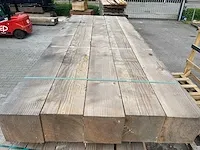 Douglas balken fijnbezaagd 200x200mm, lengte 250cm (5x) - afbeelding 1 van  3